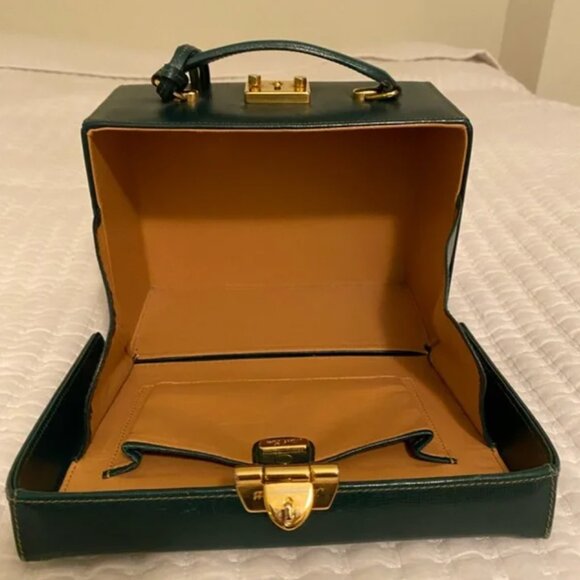 MARK CROSS BAG (Grace Kelly Box) in EVERGREEN - Picture 10 of 10